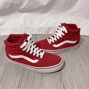 Vans Sk8-Hi Red Skate Shoes